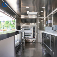Remorque alimentaire Honlu, unité de restauration mobile pour marchés de rue, événements festifs et services à emporter