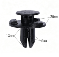 Accessoires de voiture Clip de fixation en nylon Pare-chocs Plastique OEM Automotive 01553-05323