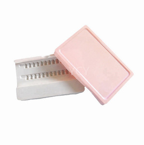 Personalizado plástico transparente retângulo cílios pet cosméticos bandeja garra blister pack inserção interna para pet cosméticos beleza - Product Image 3