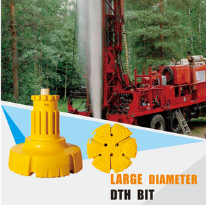 Áp suất không khí cao khoan xuống lỗ DTH búa 6inch dhd360 ql60 sd6 mission60 búa khoan bit cho khai thác mỏ - Product Image 5