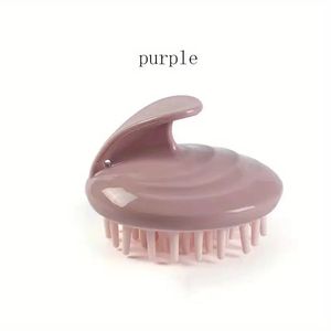 Peigne à shampoing avec logo personnalisé, tête de brosse à cheveux de massage pour le cuir chevelu, peigne en silicone imperméable et réutilisable pour le <span class=keywords><strong>corps</strong></span> souple - Product Image 6