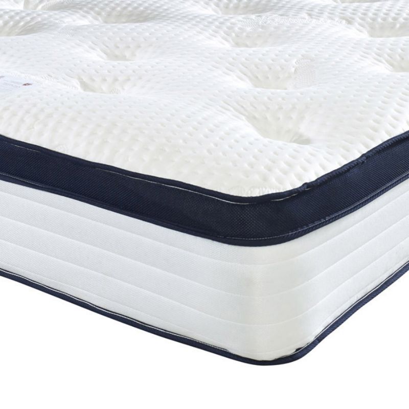 Matras Queen Size Hotel Zachte Lente Visco Traagschuim Runner Foot Protector Logo Merk Vlag Slaap Huid Vacuüm Verpakt Bed