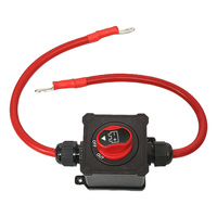 Interrupteur de déconnexion de batterie de voiture 12V/24V, protection contre les fuites de courant, bouton étanche pour déconnexion de batterie de véhicules