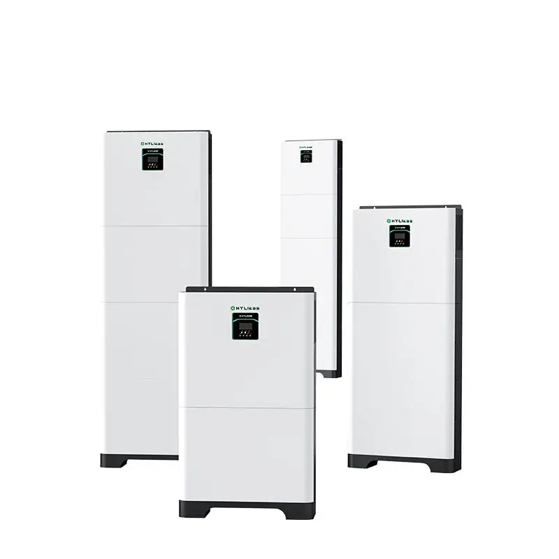 Hyliess nuevo diseño productos 5kwh 10kwh Lifepo4 híbrido fuera de la red inversor sistema AIO 48V litio hierro almacenamiento sistema Solar para Hom