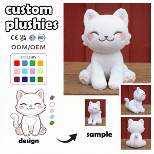 Fabricant de jouets en peluche personnalisés, jouets en peluche de haute qualité, mouton, oiseau parlant, poisson, jouets pour enfants, en tissu de coton, en coton PP - Product Image 6