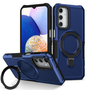 Hybrid TPU + PC Ring Stand Holder Armor Back Case para Samsung <span class=keywords><strong>Galaxy</strong></span> A56 A36 A55 A25 A35 A15 A54 A34 A53 A73 A10S A05S A24 A32 - Product Image 1