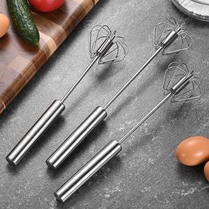 Vente chaude Gadget De <span class=keywords><strong>Cuisine</strong></span> Outil De Cuisson En Acier Inoxydable Main Semi-automatique <span class=keywords><strong>cuisine</strong></span> <span class=keywords><strong>fouet</strong></span> tenu Mélangeur Batteur À Oeufs <span class=keywords><strong>Fouet</strong></span> Mélangeur - Product Image 1