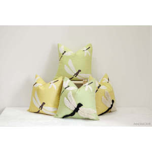 Innermor vỏ gối hình con chuồn chuồn in hình sang trọng vỏ Gối hoạt hình thoải mái cho phòng khách trang trí nhà cửa - Product Image 1