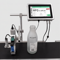 Imprimante jet d'encre thermique haute vitesse 12,7 mm pour codes QR et dates d'expiration – Machine de codage Tij haute résolution