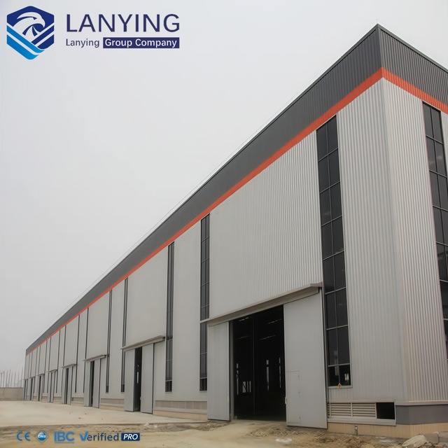 Light Steel Structure Building for Warehouse/Workshop/Factory/Hall/Hangar with Welding & Bending Services
