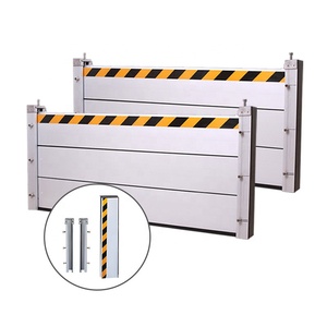Su Güvenliği Ürünü Çıkarılabilir Taşınabilir Sel Kontrol Bariyeri Alüminyum Sel Duvarı Bariyeri Ev Koruması için Sel Bariyeri - Product Image 4
