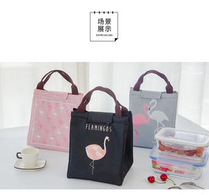 नई आगमन प्यारा बिल्ली छात्र पुन: प्रयोज्य अछूता थर्मल निविड़ अंधकार दोपहर के भोजन के बॉक्स भोजन वितरण दोपहर के भोजन के बैग - Product Image 5