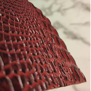 Botas de piel de cocodrilo para mujer, zapatos de tacón alto, punta puntiaguda, sin cordones, a media pantorrilla - Product Image 6