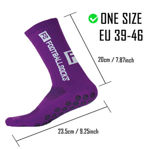 Bán Buôn Người Đàn Ông Của Biểu Tượng Tùy Chỉnh Chống-Trượt Ngoài Trời Vớ Thể Thao Dày Bóng Đá Và Bóng Đá Dệt Kim Grip Vớ - Product Image 2