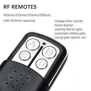 Télécommande d'ouvre-porte de garage 433 MHz sans fil <span class=keywords><strong>RF</strong></span> Télécommande universelle pour barrière de parking automatique - Product Image 2
