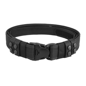 Cinturón Táctico Reforzado DF JL-XBWYD, Negro, Multifuncional, para Seguridad, Patrulla, Ejercicio, Primavera - Product Image 1