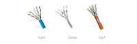 Câble réseau Cat6 LAN de haute qualité, résistant au feu, extérieur, 4 paires, 26 AWG, certifié D-link, UTP, FTP, FUTP