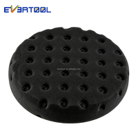 EVERTOOL Kit de polissage automobile 6 pouces 150 mm RO/DA Tampons de polissage et tampons de cire avec éponge importée pour le polissage des voitures