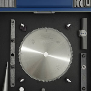 ใบเลื่อยวงเดือน120มม. TCT ขนาด505มม. ใบมีดกลมแบบตัดอลูมิเนียมทนทาน - Product Image 1