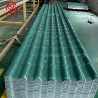 Direkt vom Hersteller PVC UPVC Kunstharz Wellplatten Anti-UV Wärmedämmung für Landwirtschaftliche Gewächshäuser