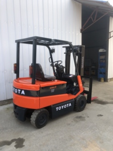 Toyota High-Durable Used 1.5t 4m Battery-Powered Electric <b>Forklift</b> Engine for Multi-Height Stacking Low Price Industrial Use - Product Image 5