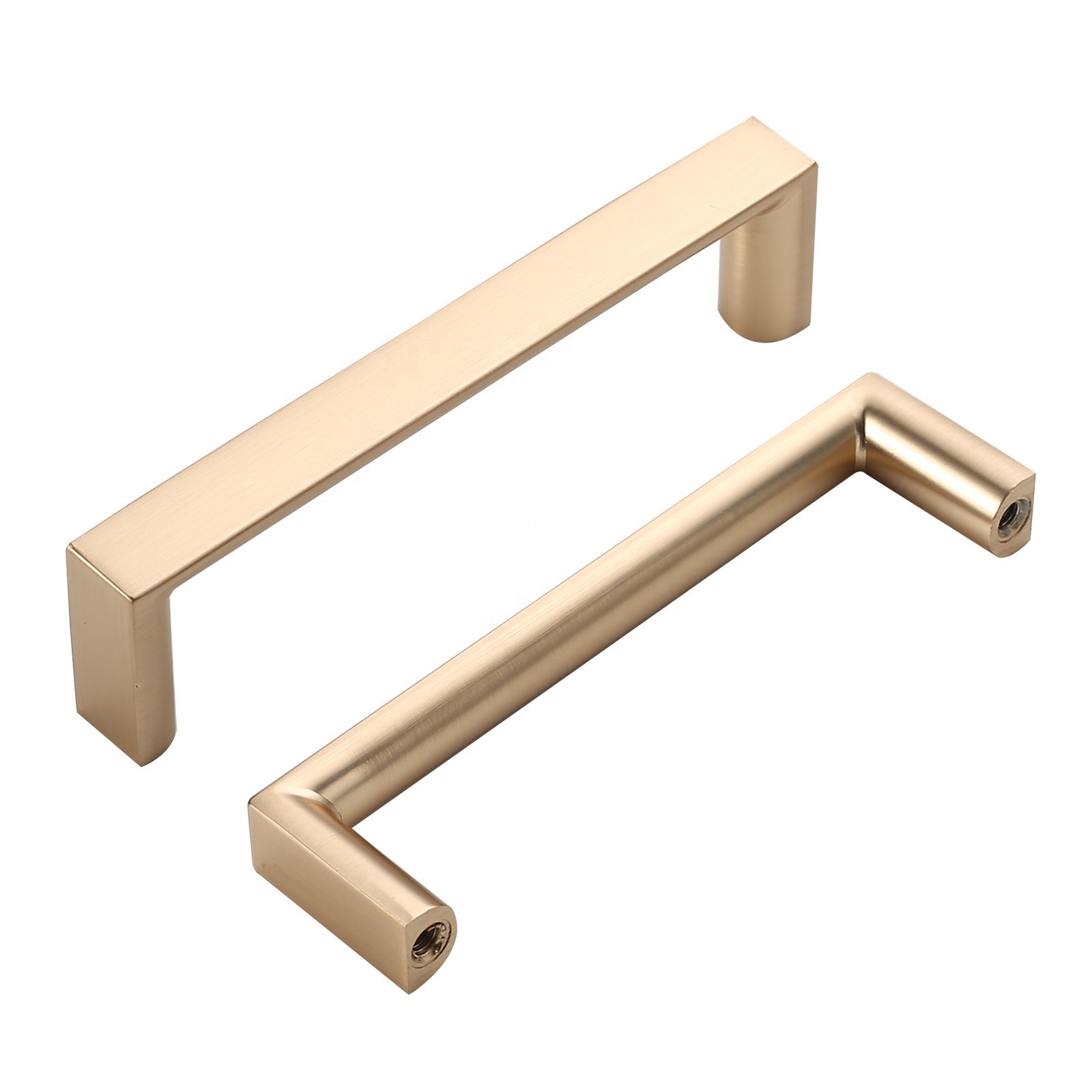 Zinc Alloy Drawer Handle Titanium Gold Furniture Hardware Cabinet Handles 2042