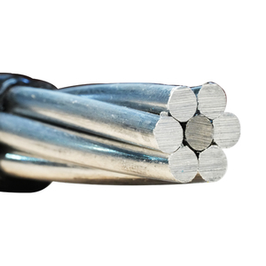 Fil ACSR 4/0 NU, Conducteur en aluminium nu renforcé d'acier (ACSR) Penguin (AL/STL) 6/1 Conforme à la norme ASTM, Fil ACSR OEM - Product Image 1