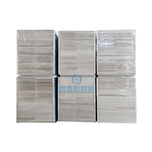 Nhà Máy Công Nghiệp Xây Dựng Bánh Sandwich Cách Nhiệt Hệ Thống Màu Thép Gạch Màu Thép Silicon Đá Thanh Lọc Bánh Sandwich Tấm - Product Image 1