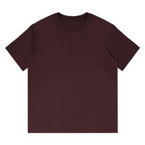 Camiseta de Hombre de Venta Caliente, 230g, Algodón, Manga Corta, Corte Holgado, Color Sólido, para Verano - Product Image 2