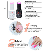 Fournitures en Gros Kit de Salon Ongles Soak Off OEM Ensemble de Couleurs Marque Privée Logo Vernis à Ongles Gel UV