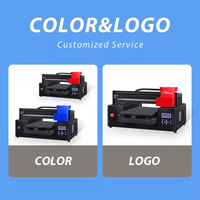 Refinecolor pencetak Uv A3 Epson F1080 mesin cetak Printhead untuk casing telepon Power Bank plat nama kaca bola Golf