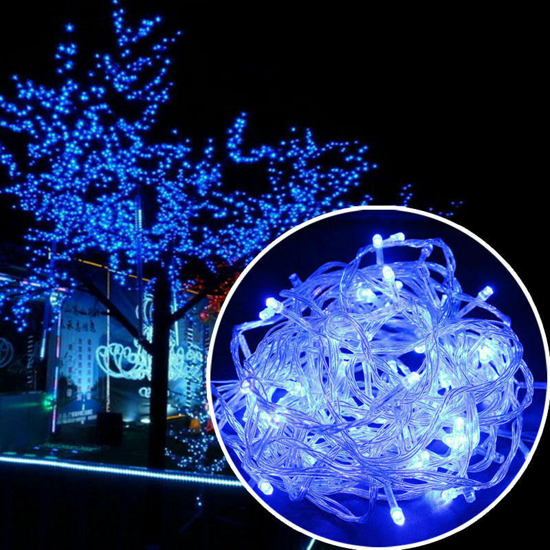 10M Waterproof LED Christmas Tree String Lights RP0895-BL AST by Ranpo Lighting - Outdoor Indoor Hol