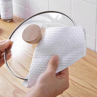 Rouleau de papier de cuisine en tissu absorbant gaufré réutilisable écologique de haute qualité