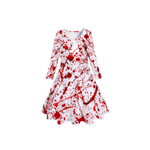 Capa con Manchas de Sangre para Halloween de Haowu, Disfraz de Bruja para Adultos y Niños, Accesorio de Cosplay - Product Image 3
