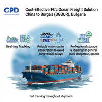 Logistik Kontainer Laut FCL Profesional Dari Cina Ke Burgas BGBUR Bulgaria