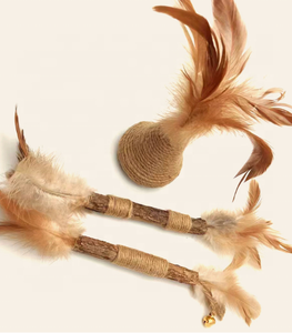 Bâtonnet à gratter interactif pour chats en gros, bâtonnet à gratter en nylon personnalisé pour animaux de compagnie, bâtonnet en bois pour l'entraînement <span class=keywords><strong>des</strong></span> chats et <span class=keywords><strong>des</strong></span> chiens - Product Image 3