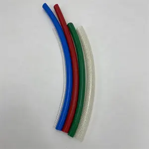 Tubo intrecciato in fibra colorata personalizzato