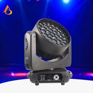 Nuevo Producto: Luz Móvil LED de 500W RGBW 4 en 1 DMX 37x18W con Efecto Ojo de Abeja - Product Image 1