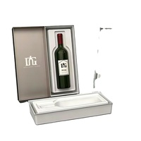 Luxuriöse Magnetische Großhandels-Geschenkbox mit Individuellem Logo Papierverpackung für Champagner und Rotwein
