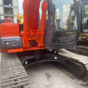 Disponible dès maintenant, nouvelle arrivée, excavatrice Hitachi EX120 d'occasion de 10 tonnes avec moteur, boîte de vitesses, PLC et roulements - Vente directe pour le commerce extérieur - Product Image 3