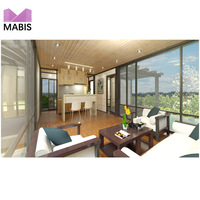 Maison préfabriquée en panneaux sandwich de style moderne, type chalet, petite maison préfabriquée, marque MABIS, modèle M-C-5, origine Guangdong