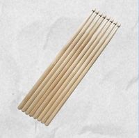Factory Direct Sendi FSZ46 5A 7A Professional Jazz Drumsticks Wood Color Percussion Accessories