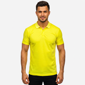 Polo en coton 100 % Urban Street pour jeunes, coupe oversize avec épaules tombantes et logo imprimé, style urbain, vêtements pour jeunes OEM - Product Image 1