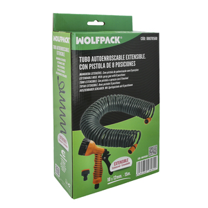 Tubo Espandibile a Spirale Autoavvolgente da 15 Metri con Pistola e Connettori - Product Image 5