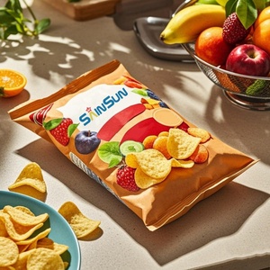 Custom Printed Potato Chip <b>Bags</b> Aluminum Foil Plastic Plantain Chips Packaging <b>Bags</b> Food Banana Snacks Pouches for Potato Chips - Product Image 6