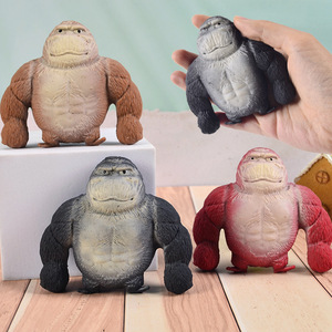 Juguete de Gorila Elástico para Descomprimir y Apretar, Figura Antiestrés Hecha de TPR para Niños y Niñas - Product Image 2