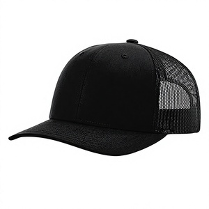 Gorra de béisbol ajustable tipo trucker con paneles traseros de malla, diseño dividido, transpirable, talla única para la mayoría de hombres y mujeres - Product Image 1