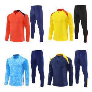 Conjunto Deportivo de Felpa Premium para Hombre 2025/2026, Sudadera Casual con Cremallera para Entrenamiento de Fútbol Europeo - Product Image 4