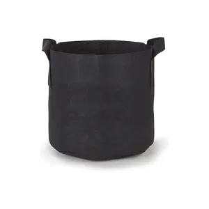 Gran oferta, bolsas de cultivo de fieltro grueso de alta resistencia de 3, 5, 7, 10, 15, 25, 30 y 100 galones para plantas