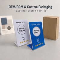 Plaque NFC QR personnalisée en acrylique NTAG215 13,56 MHz avec impression de logo sur mesure, vente en gros directe usine